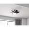 Westinghouse Quince 24" 6-Blade Chrome Indoor Ceiling Fan w/Dimmable LED Light 7236600 - alternate 2